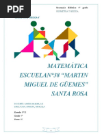 Geometria 4° Escuela 38