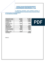 Darou Salam Électrotechnique Maintenance Industrielle