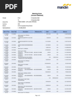 Rekening Koran (Account Statement) : Date & Time Value Date Description Debit Balance Credit Reference No