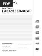 CDJ-2000NXS2 Oprating Manual en