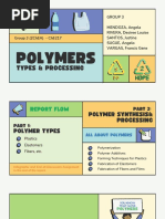 Polymers: Types & Processing