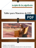 Taller para Maestros de EFC