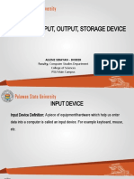 Lesson 13: Input, Output, Storage Device: Ailene Sibayan - Bobier Faculty, Computer Studies Department