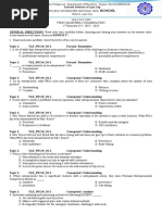 TLE - ICT First Q Test 22023