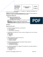 Examen Economía de La Empresa CyL Ordinaria 2017