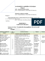 Proiectarea Unitatilor de Invatare Clasa I Editura EDU