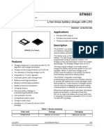 STNS01: Li-Ion Linear Battery Charger With LDO