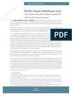 Résumé de L'indice Mondiale Des Risques Climatiques 2021