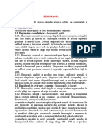 1.1. După Natura Vasului Lezat - Hemoragiile Pot Fi:: Hemoragia