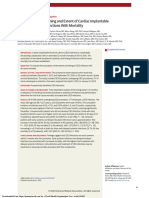 Association of The Timing and Extent of Cardiac Implantable Electronic Device Infections With Mortality