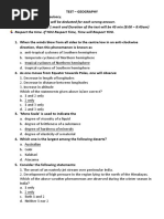 Geo Test Answers