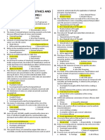 Criminal Sociology Ethics and Human Relations 200 Item Key