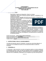 CUESTIONARIO 1 Fomentar Practicas Seguras y Saludables en Los Ambientes