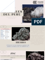 Minerales Del Perú