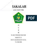 Makalah: Ajal Pasti Tiba