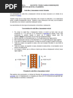 Caída Libre y Lanzamiento Vertical GRADO 10 MIERCOLES