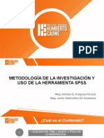 Sesión 4 - Curso Metodologia Inv. Con SPSS