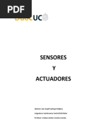 Sensores y Actuadores