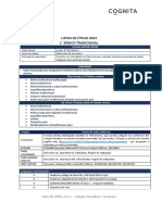 Lista de Útiles 1º Básico Tradicional - 2023