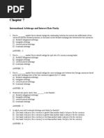 International Arbitrage and Interest Rate Parity