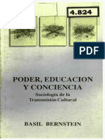 Bernstein 1988 Poder Educacion y Conciencia Mod