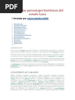 Biografias de Larenses