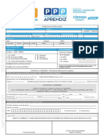 Formulario PPP PPP - Aprendiz