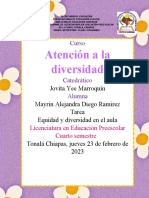 Equidad y Diversidad en El Aula