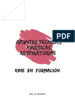 Apunte de Tecnicas Kinesicas Respiratorias