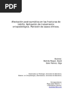 Afectación Postraumática en Las Fracturas de Tobillo. Aplicación de Tratamiento Ortopodológico. Revisión de Casos Clínicos