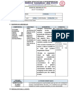 SESIÓN DE APRENDIZAJE - N°02 4to Secccccccccccc