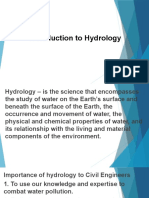 Hydrology Lesson 1