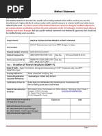 Erection of Tower Structure-132KV-TL: Method Statement