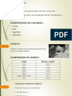 Cement Field Test