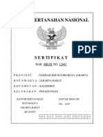 Badan Pertanahan Nasional: Sertipikat