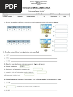 Prueba Matematica Unidad 1