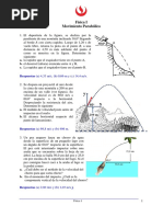 Ejercicios de Movimiento Parabolico - PREG