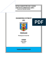 Engineering Estimate (EE) : Pemerintah Kabupaten Way Kanan Kecamatan Blambangan Umpu
