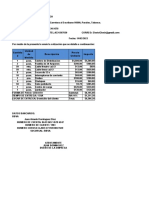 Descripción Importe Cantida D Unidad de Medida Precio Unitario