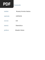 Matematica Unidad 3