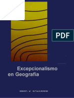 Excepcionalismo en Geografía FRED. K. SCHAEFER