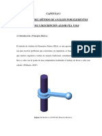 Capitulo 3 Principios Del Método de Análisis Por Elementos Finitos Y Descripción Algor Fea V16.0