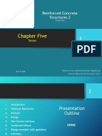 Reinforced Concrete Structures II - Chapter 5