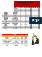 Plano de Manutenção Preventiva SANY SY365