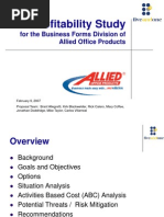 Allied Office Products Case Presentation v2