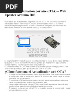 ESP32 Programación Por Aire (OTA)