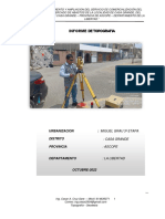 Informe Topografico