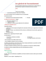 3 - Mécanisme Général de L'accouchement - Organisé PDF