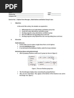 Exercise No 3 Java Swing