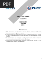 Simulacro Pyo - Redaccion Excellentia PDF